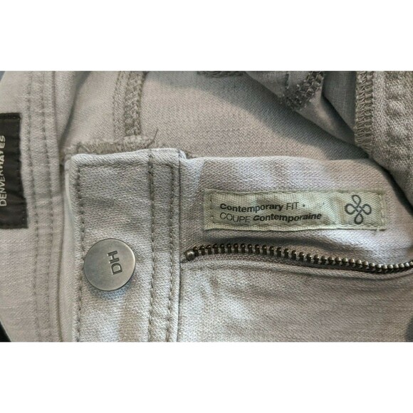Denver Hayes Jeans  Women's 8  Gray Stretch Contemporary Fit Mid-Rise Straight - Picture 11 of 11